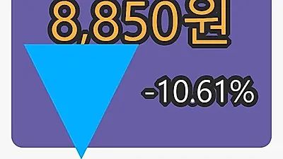6일 룽투코리아마감가 8,850원