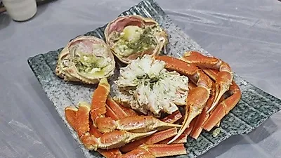 소금산, 오크밸리 여행객들...원주 맛집 '주문진대게회타운' 별미 대게로 미각 만족