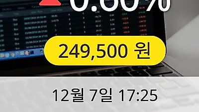 POSCO 7일 249,500원 마감보고