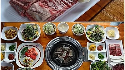 포천여행 후 즐기는 포천이동갈비맛집 '바위섬가든'