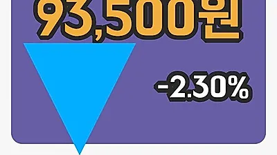 국내주식마감금호석유 21일 93,500원 장 마쳐