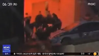 아스팔트 넘어질 때 생생하게 기억한다는 피해자..승리 클럽 버닝썬, 강남 집단폭행 사건 CCTV 보니