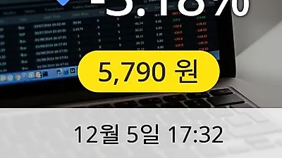 컨버즈 5일 5,790원 마감보고