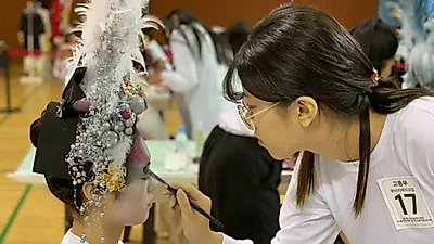 대전미용학원 SBS아카데미뷰티스쿨 대전캠퍼스, 제13회 한국미용기능경기대회 출전