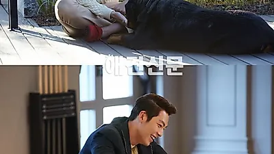 '상속자들' 김우빈, 애견과 함께한 촬영현장 대공개