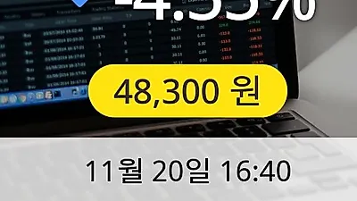 티씨케이 20일 48,300원 마감