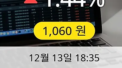 에넥스 13일 1,060원 마감
