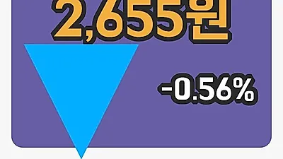 주식마감알루코 25일 2,655원 장종료그래프종합정리