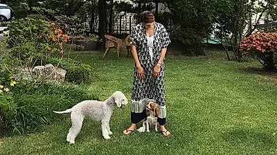 가희, 반려견 하트 공개 "비키랑 사이좋게"