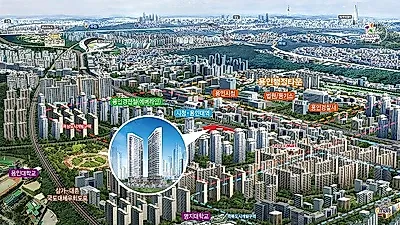 주택규제에 아파텔 풍선효과…'용인 더트리니 아파텔' 눈길