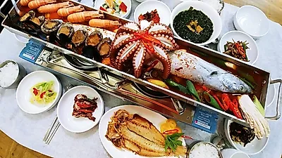 제주도 서귀포 중문 맛집 '기원뚝배기' 제주산 문어해물통갈치조림 주문 시 옥돔구이 무료 제공
