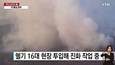"농막에서 쓰레기 태우다가?" 부산 기장 산불 원인 눈길 …부산 기장 삼각산 이어 두번째 산불