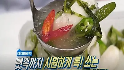만물상, 초간단 '유귀열 여름 동치미 만드는 법'…"동치미국수 레시피까지"