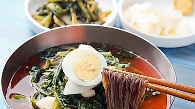 [점심 추천메뉴] 열무비빔국수, 무더운 여름 좋은 열무비빔국수의 재료와 '열무의 효능'