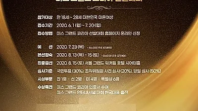 세계대회를 향한 첫 관문, 미스 그랜드 코리아 개막