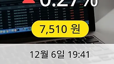 BNK금융지주 6일 7,510원 마감