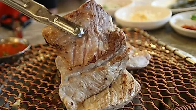 강릉 가볼만한곳, 강릉 경포대 맛집 수제생갈비 '택지골' 수제물냉면 서비스 제공
