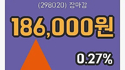 주식마감효성티앤씨 11일 186,000원 장종료