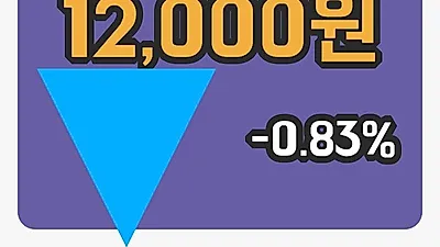 국내주식마감DB하이텍 28일 12,000원 마감그래프정리