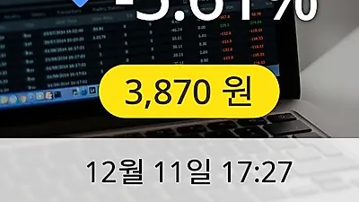 태림포장 11일 3,870원 장종보고