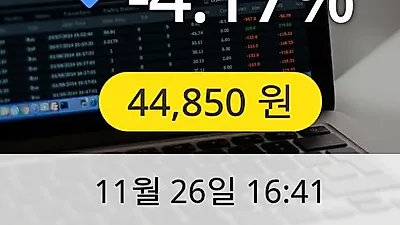 인트론바이오 26일 44,850원 마감보고