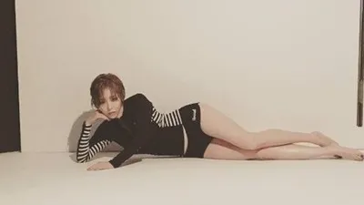 가인, 울면서 만들어 낸 진짜 몸매 '아찔 각선미'
