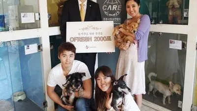CJ제일제당, 애견사료 2000포 동물사랑실천협회에 후원