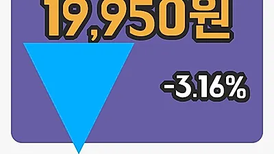 국내주식마감일양약품우 30일 19,950원 장 마쳐