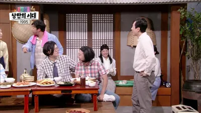 개그콘서트 '낭만의 시대', 명절날 모인 가족들의 소란스러운 식사 풍경
