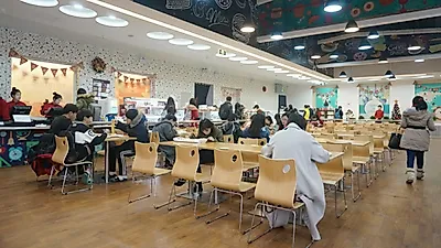 중국인민대학교 유학생 식당.. 유학생은 봉?
