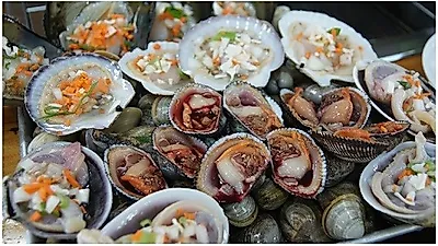 대천해수욕장에서 육해공무한으로 즐기는 대천 맛집 '대천가자조개구이'