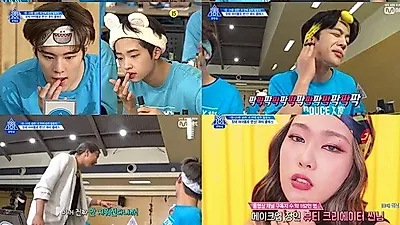 프로듀스 X101 씬님 뷰티 클래스 화제 속 아이템 포렌코즈 타투 라인
