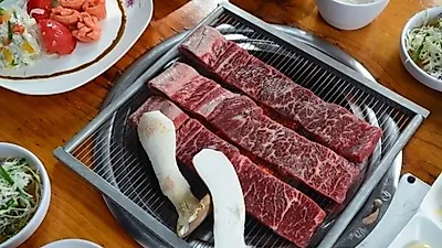 가을여행지로 인기있는 산정호수와 명성산 그리고 포천이동갈비맛집 '바위섬가든'