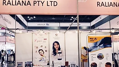RALIANA, 2018 대한민국 뷰티박람회에 참가해 큰 인기