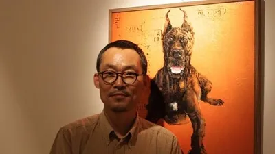 'Dog's Party' 개 그림 전문 전시회, 김연석 작가 인터뷰