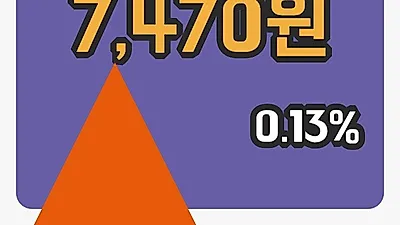 국내주식마감필옵틱스 17일 7,470원 마감...