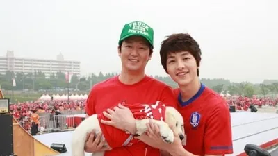 영화 "마음이2" 패밀리 태극전사 승리 기원 깜짝 무대인사!