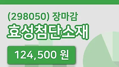 국내주식마감효성첨단소재 19일 124,500원 장 마쳐...