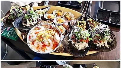 오이도조개구이맛집'청춘조개', 확 트인 바다전망에서 즐기는 오감만족 조개구이
