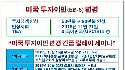이민갈까 이민보낼까 이민올까 그만 돌아갈까의 차이는?