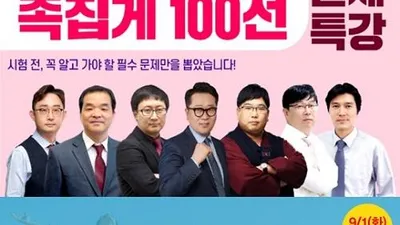 랜드프로 강남학원, 공인중개사 ‘족집게 100선 특강’&‘파이널 특강’ 수강생 모집