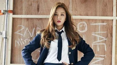 뮤직뱅크 라붐 솔빈, 시크한 매력+늘씬한 각선미 자랑 '이 정도였어?'