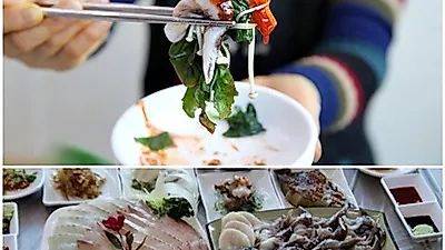 여수가볼만한곳 군산횟집 "여수밤바다 바라보며 청정남해의 해산물 즐길 수 있어"