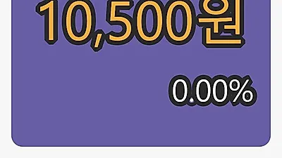 원익QnC 6일 마감가 10,500원, 전일비 0.00퍼센트 변동..