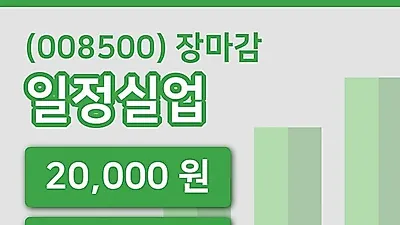 주식마감일정실업 27일 20,000원 마감...