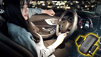 차량용 무선충전 핸드폰거치대 '만차거치대' 품절 대란
