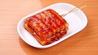 추억의 그 맛, 떡꼬치만들기. 간단 간식 '떡꼬치' 만드는 법, 떡꼬치소스 만들기