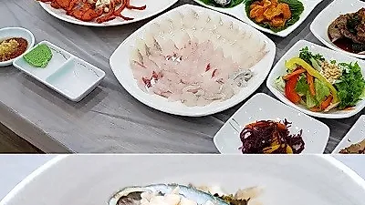 포항죽도시장맛집 '동남회식당' 2인세트로 회, 해산물, 랍스터까지
