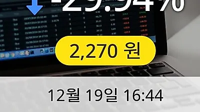현진소재 19일 2,270원 마감보고