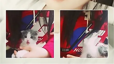AOA 찬미, 고양이와 함께 달달한 일상
